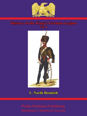 cover image of History Of The King's German Legion